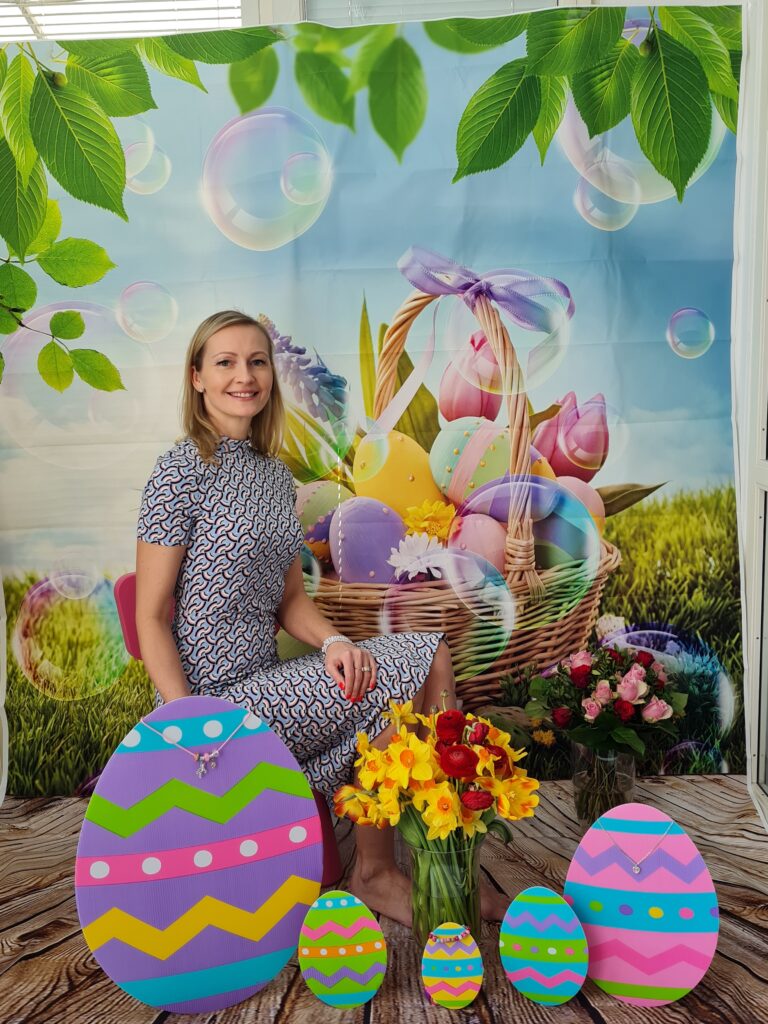 Frauenmodel Fotoshooting Ostern